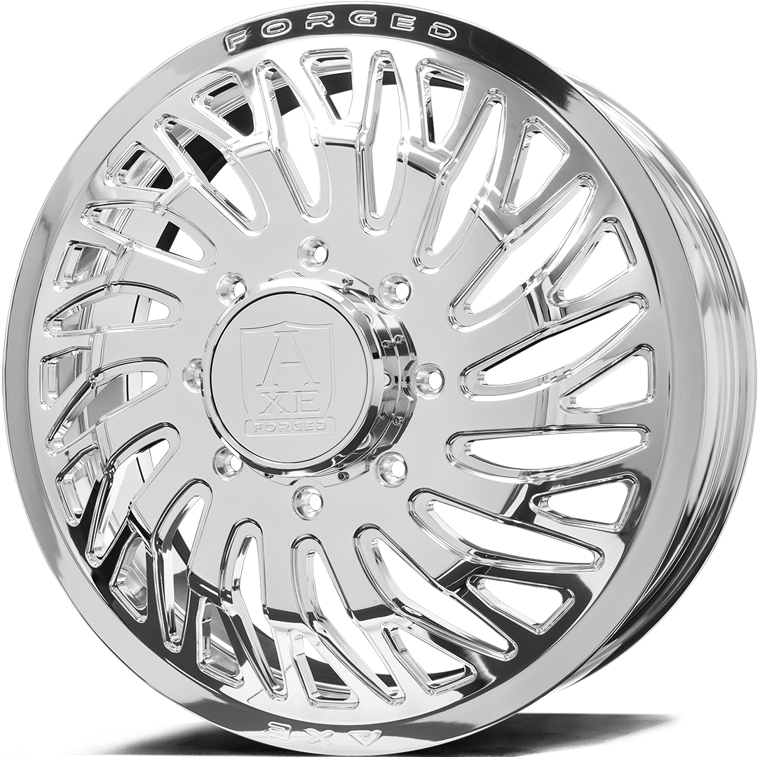AXE WHEELS AF10 DUALLY (rear right) - FULLY POLISHED