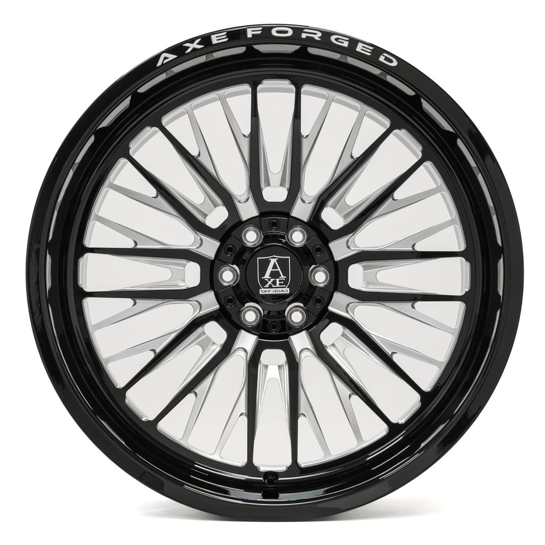 AXE WHEELS AF14 Lex Forged - GLOSS BLACK MILLED