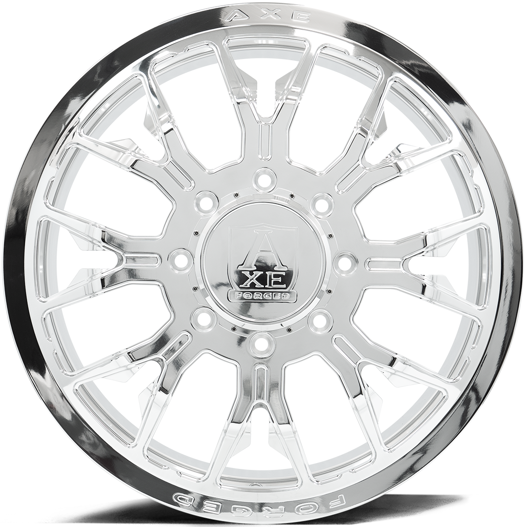 AXE WHEELS AF6 DUALLY (front) - FULLY POLISHED