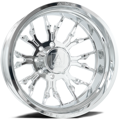 AXE WHEELS AF6 DUALLY (front) - FULLY POLISHED