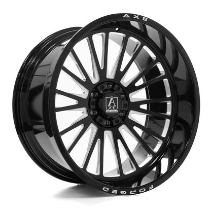 AXE WHEELS AF7 Forged - GLOSS BLACK MILLED