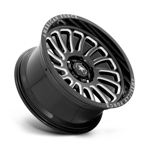 AC004 VULCAN 22X10 6X135 GBLK MILL -18 R