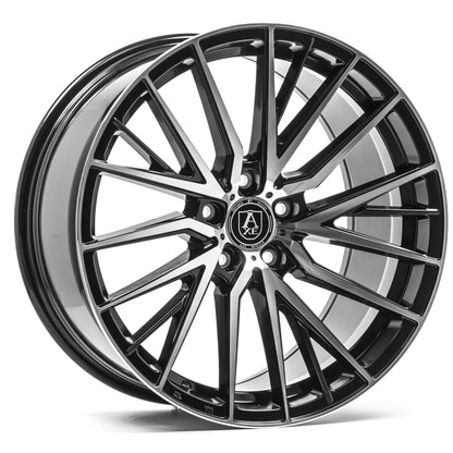 AXE WHEELS EX40 - BLACK AND POLISHED FACE