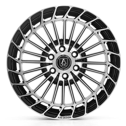AXE WHEELS EX45 - BLACK AND POLISHED FACE