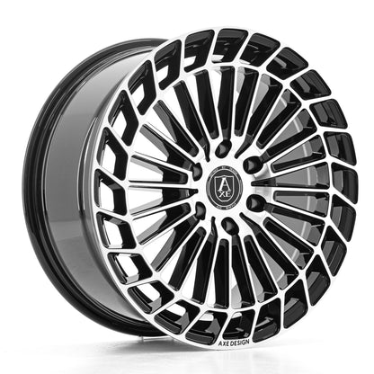 AXE WHEELS EX45 - BLACK AND POLISHED FACE