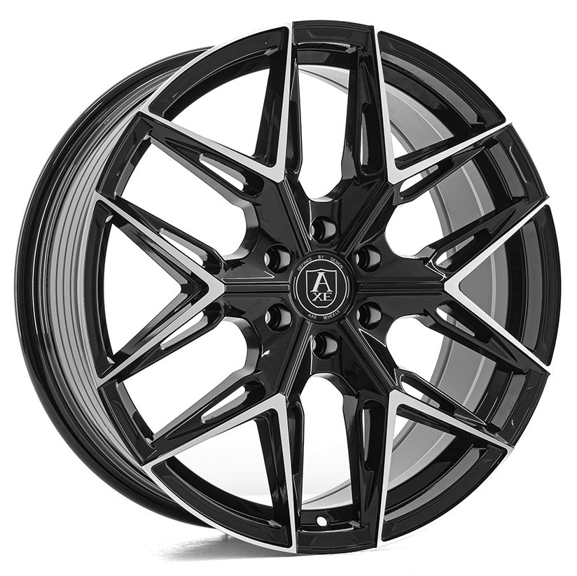 AXE WHEELS HYPE - GLOSS BLACK MILLED