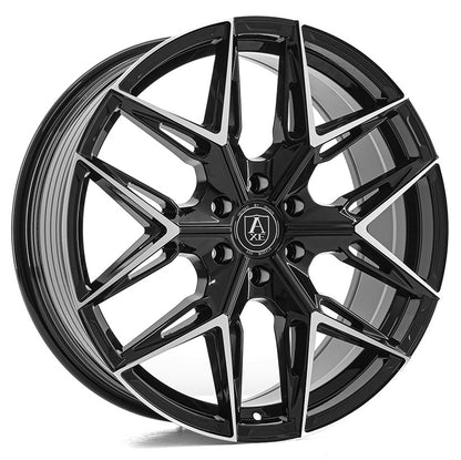 AXE WHEELS HYPE - GLOSS BLACK MILLED