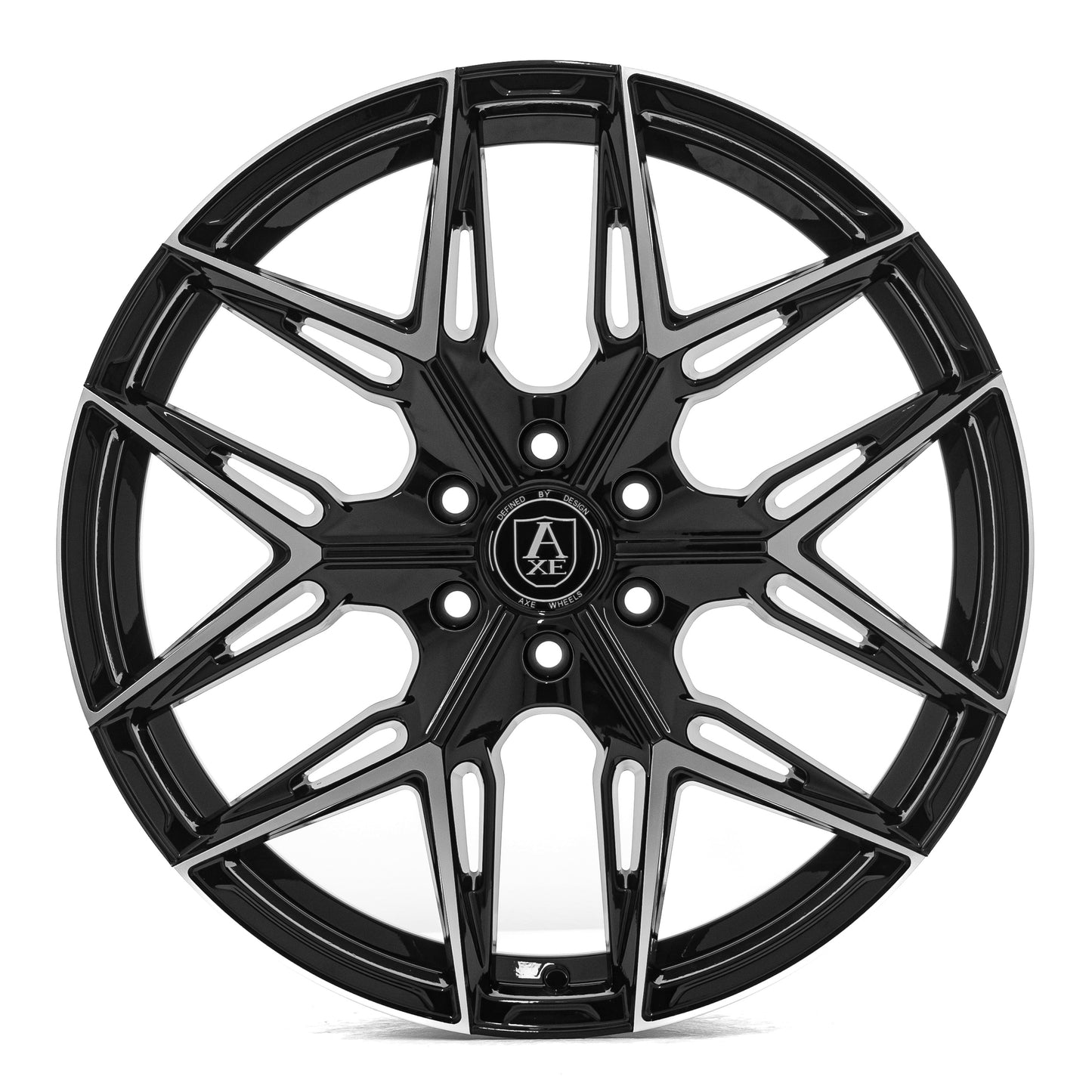 AXE WHEELS HYPE - GLOSS BLACK MILLED