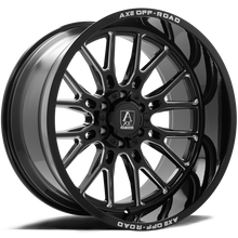 AXE WHEELS ATLAS - GLOSS BLACK MILLED