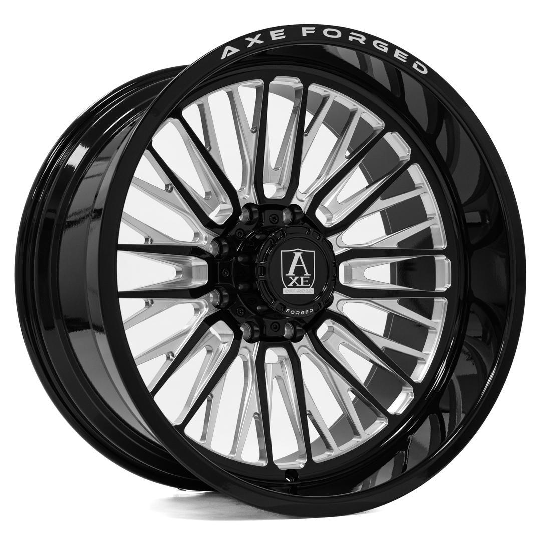 AXE WHEELS AF14 Lex Forged - GLOSS BLACK MILLED