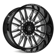 AXE WHEELS ECHO - GLOSS BLACK MILLED