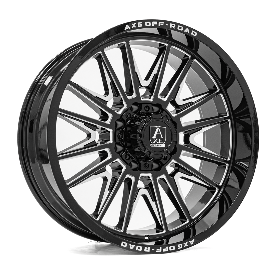AXE WHEELS ECHO - GLOSS BLACK MILLED