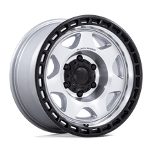 VOYAGER 17X8.5 6X5.5 106 +0 SLV-MCH-BLK
