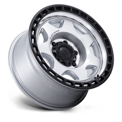 VOYAGER 17X8.5 6X5.5 106 -10 SLV-MC-BLK