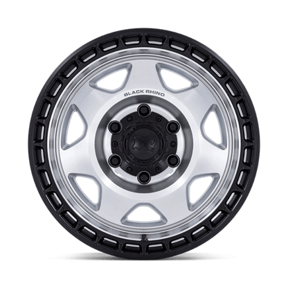 VOYAGER 17X8.5 6X5.5 106 +0 SLV-MCH-BLK