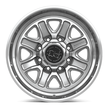 ECHO 18X9 8X6.5 125 +12 G-SLV-MCH
