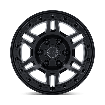 VANGUARD 17X8.5 6X5.5 106 +0 M-BLK