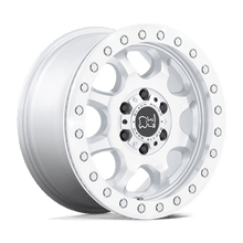 BR VENTURE 17X8 6X130 G-SLVR MACH 38MM