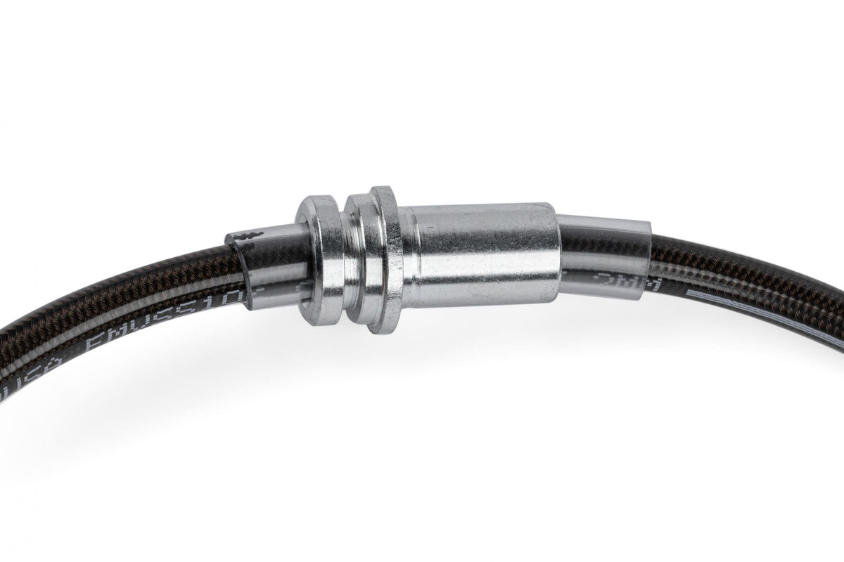 Braided Stainless Steel Brake Lines (Set of 2) Front Fits 2005-2022 Audi A3, Volkswagen Beetle, CC, Eos, GTI, Jetta, Passat, Rabbit, Tiguan, Tiguan Limited APR