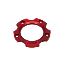KS CAP RING 5X4.5 - ANODIZED RED