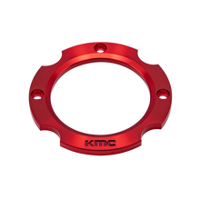 KS CAP RING 4X137 - ANODIZED RED