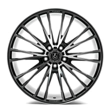 AXE WHEELS CF2 - BLACK AND POLISHED FACE