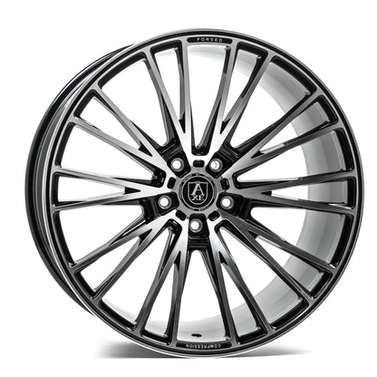 AXE WHEELS CF2 - BLACK AND POLISHED FACE