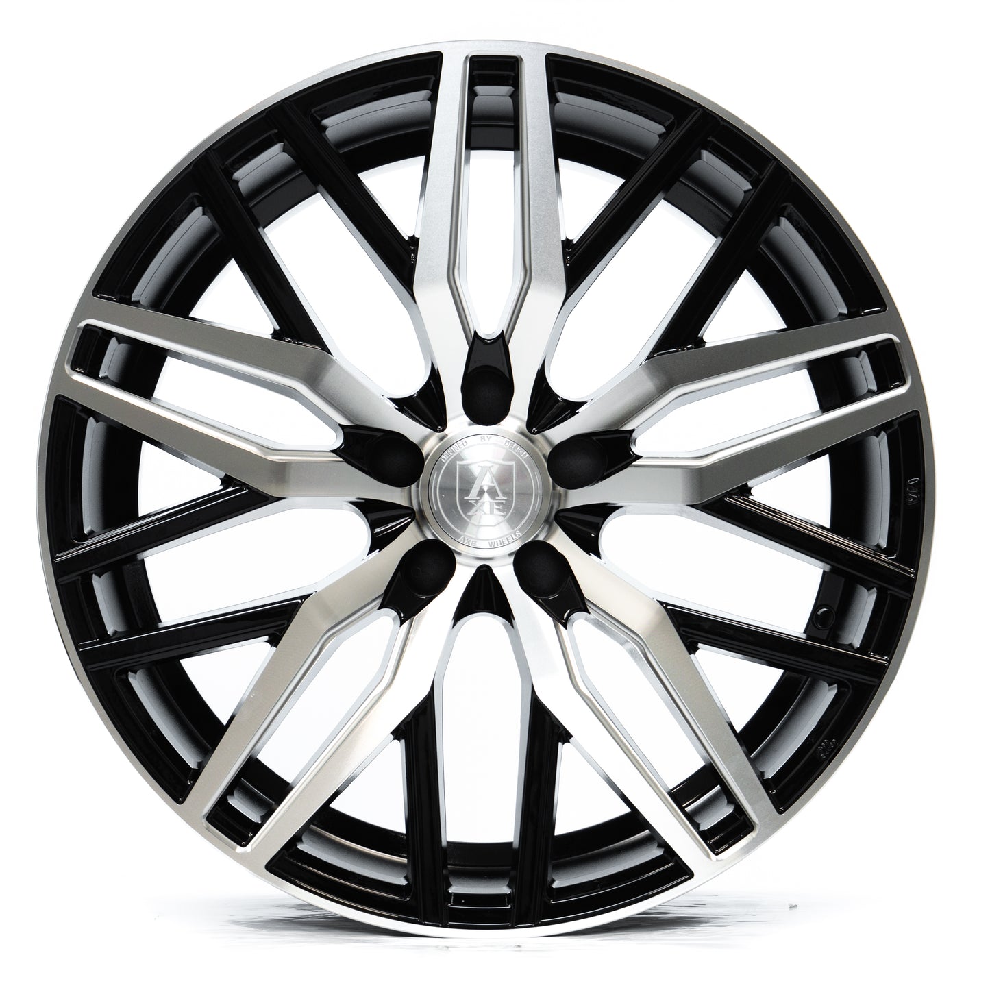 AXE WHEELS EX30 - BLACK AND POLISHED FACE