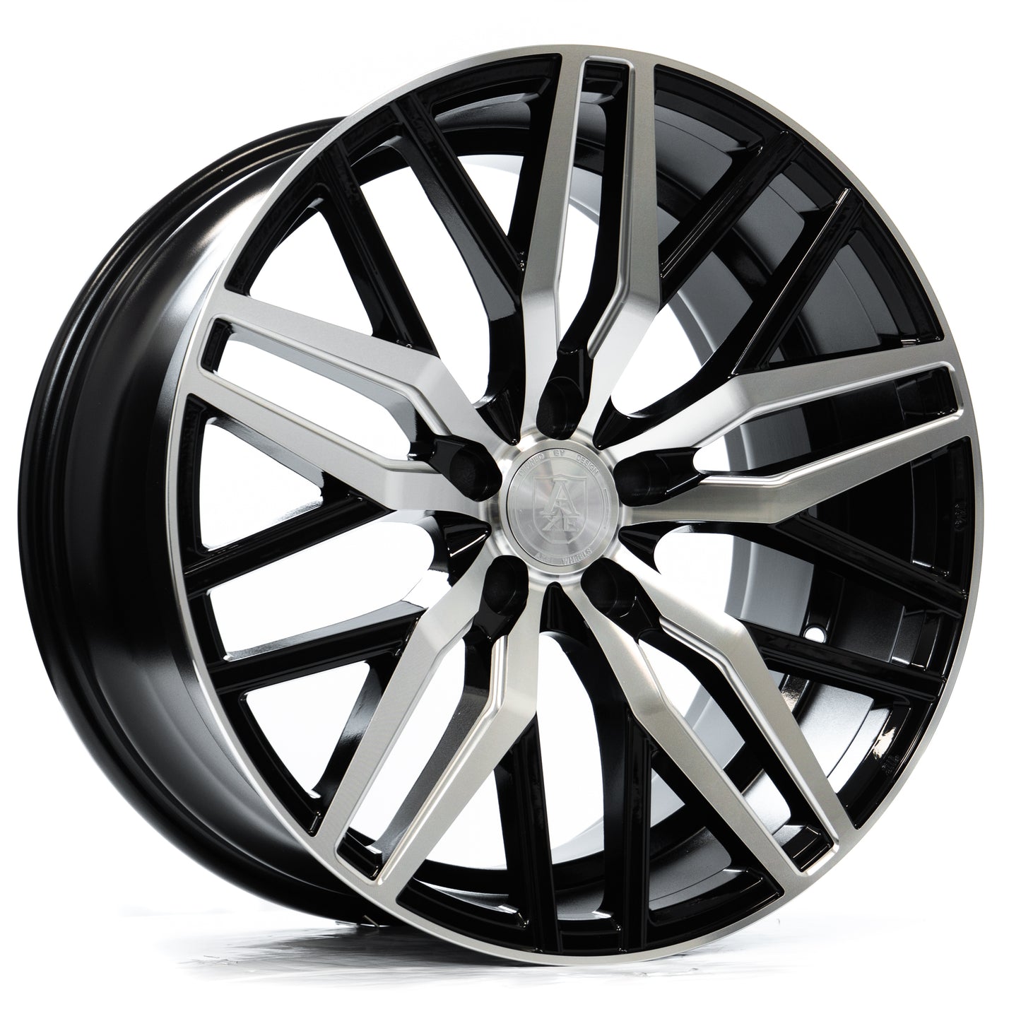 AXE WHEELS EX30 - BLACK AND POLISHED FACE