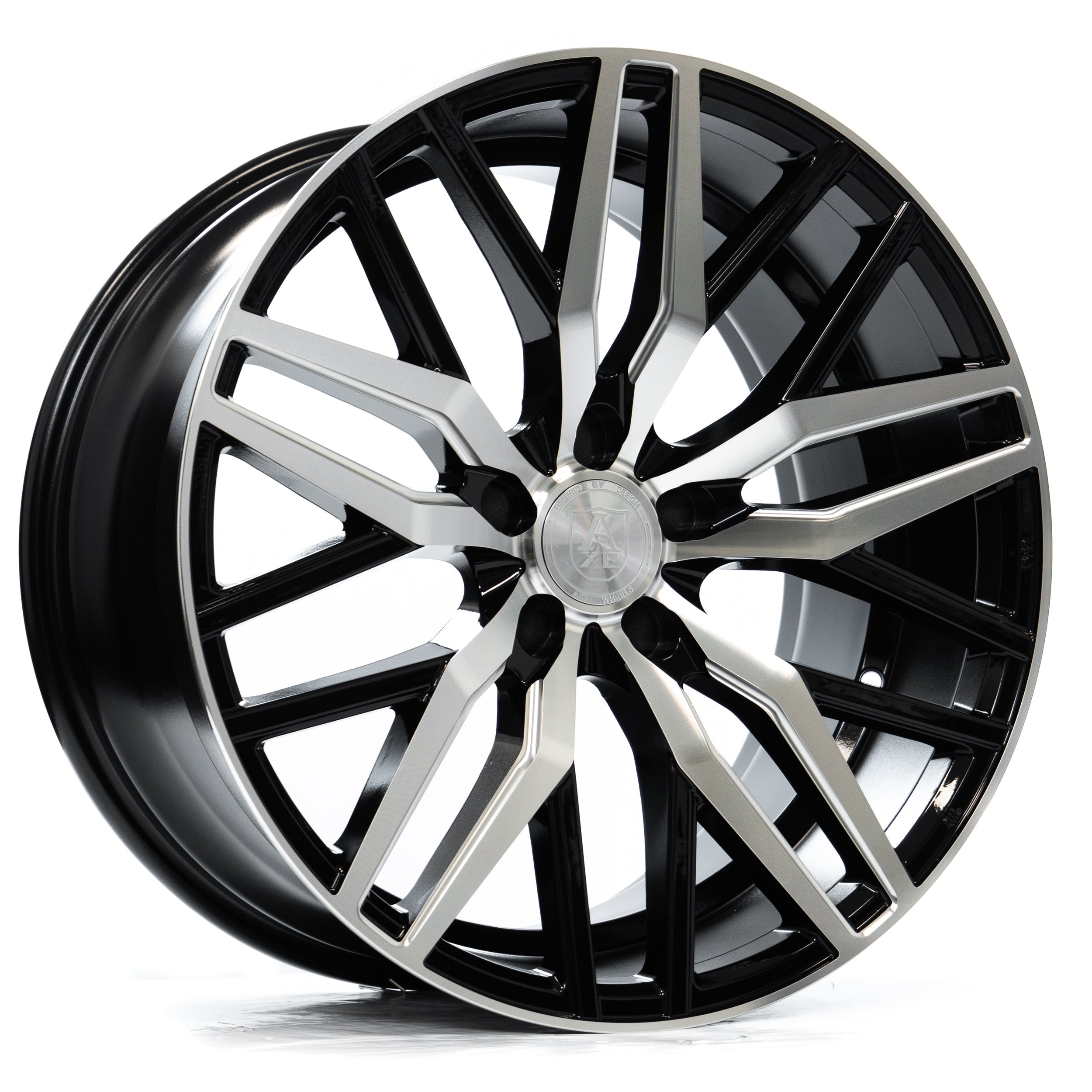 AXE WHEELS EX30 - BLACK AND POLISHED FACE