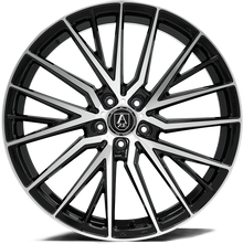 AXE WHEELS EX40 - BLACK AND POLISHED FACE