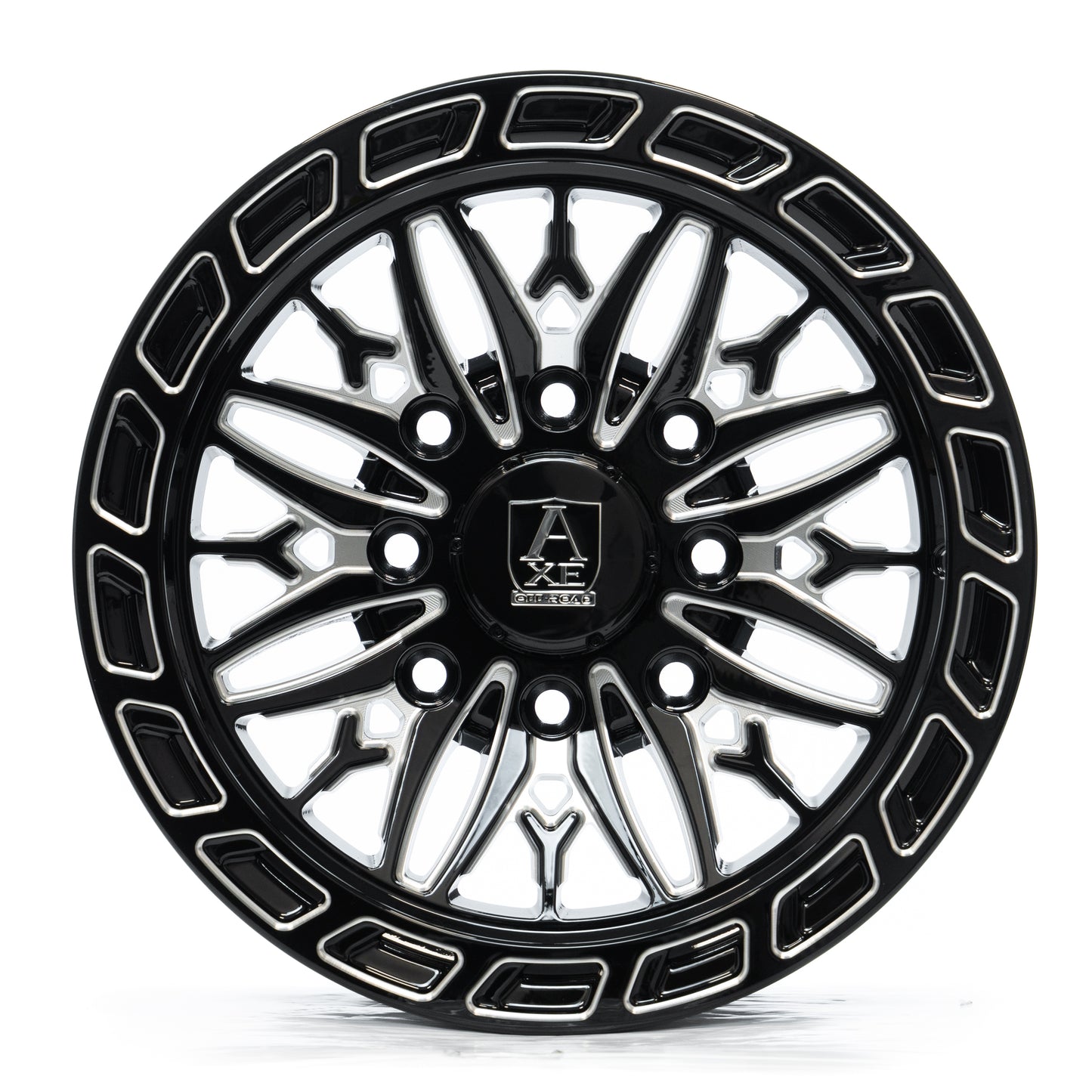 AXE WHEELS HYPNOS UTV - GLOSS BLACK MILLED