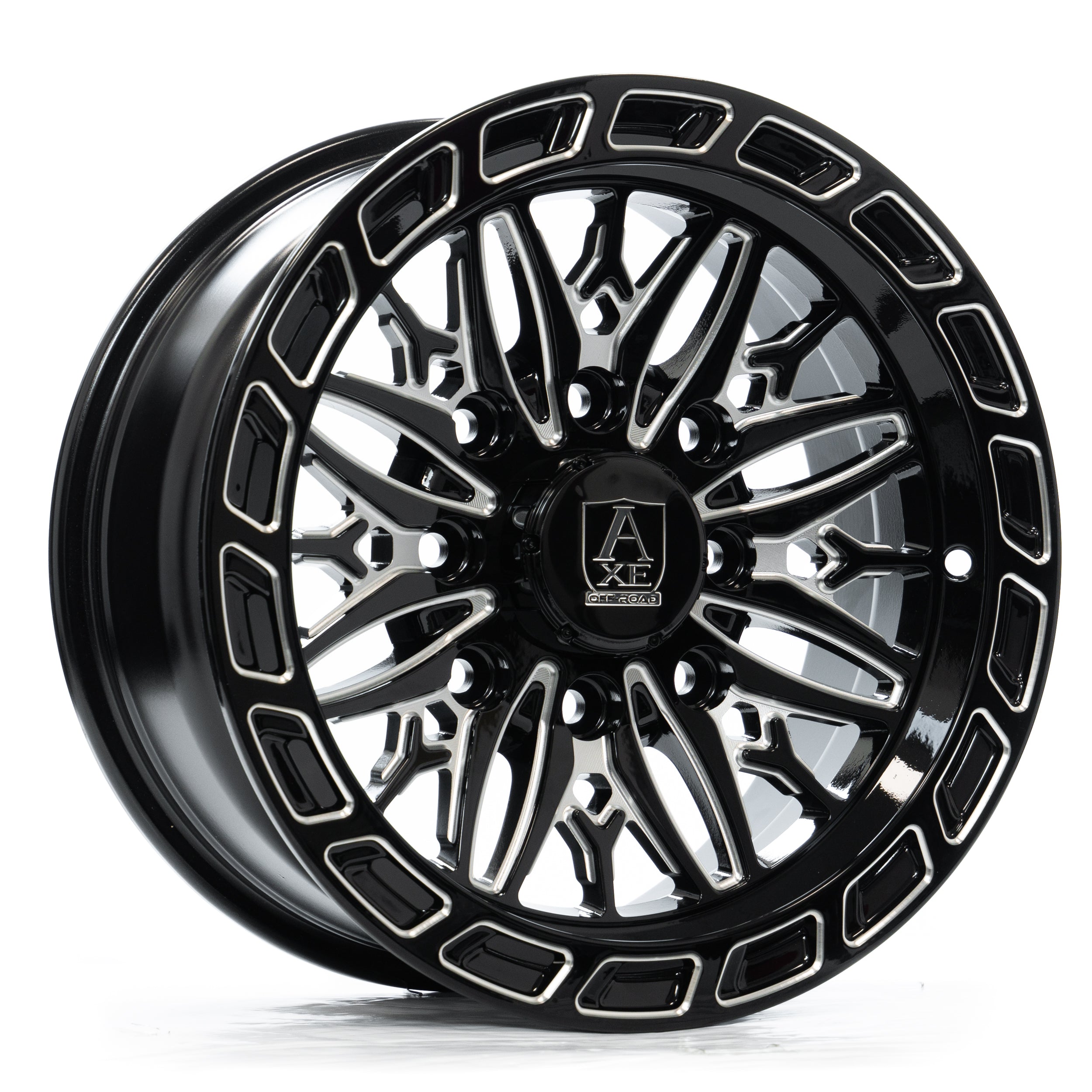 AXE WHEELS HYPNOS UTV - GLOSS BLACK MILLED