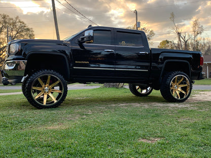 AXE WHEELS ARTEMIS - GLOSS BLACK MILLED