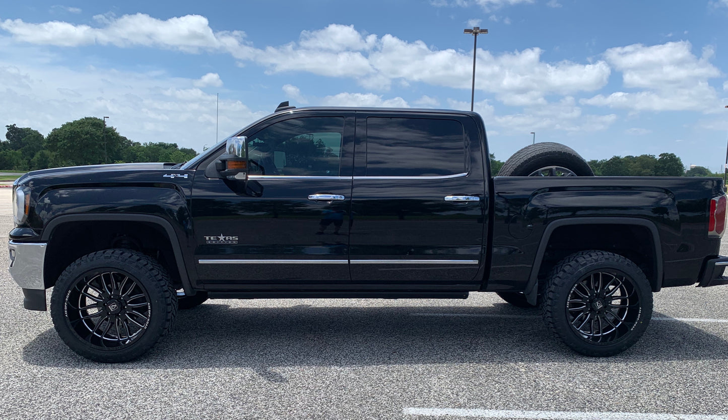 AXE WHEELS HADES - GLOSS BLACK MILLED
