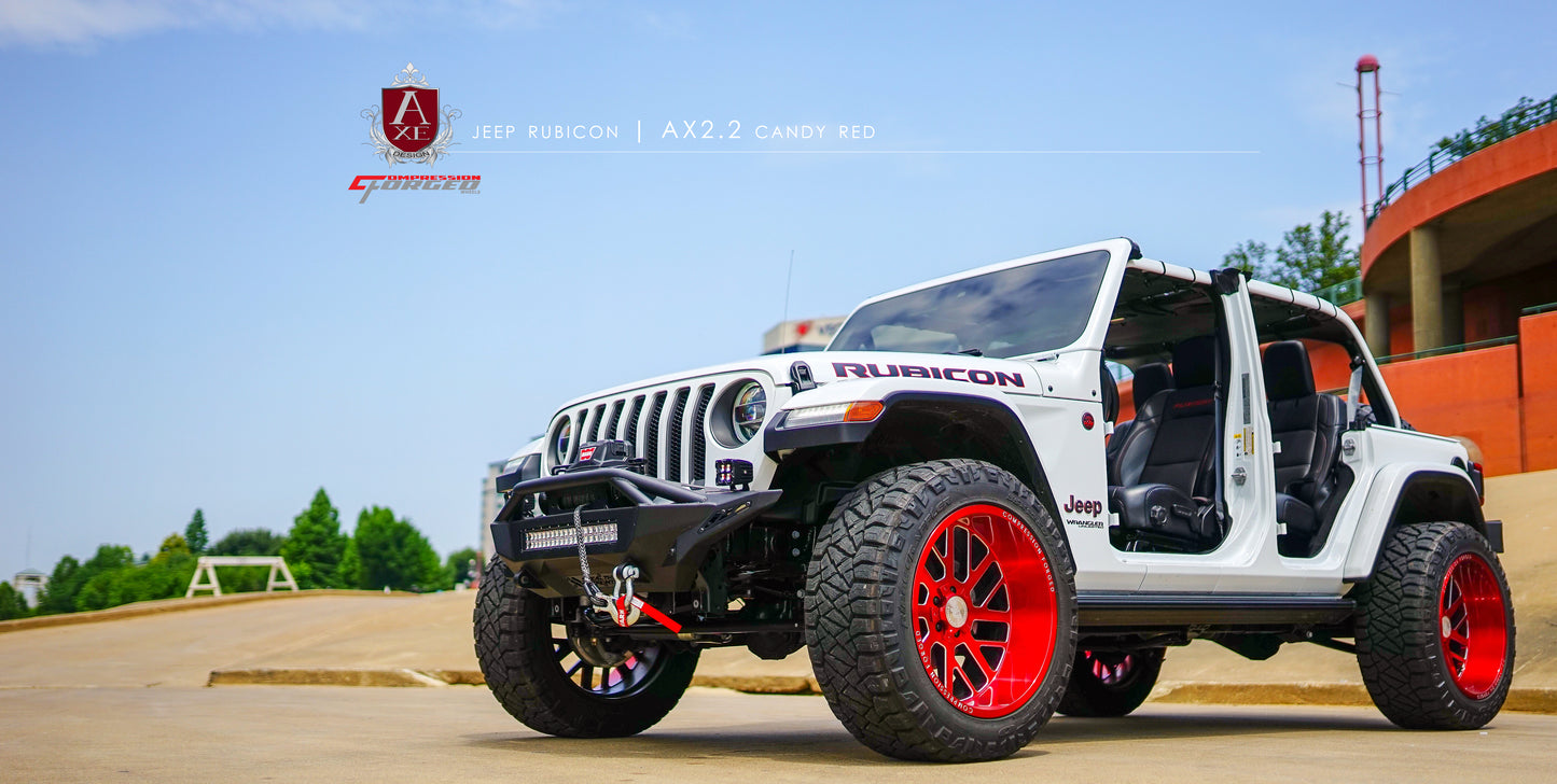 AXE WHEELS AX2.2 - RED