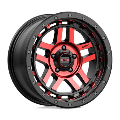 KM540 18X8.5 5X5.0 G-BLK MCH RTCC 00MM