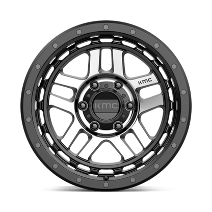 KM540 18X8.5 6X135 S-BLK MACH 00MM