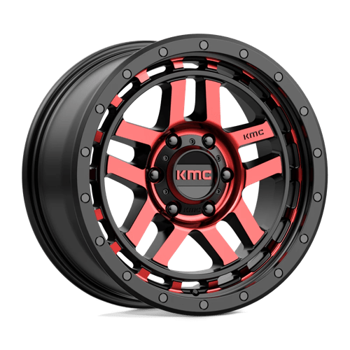 KM540 18X8.5 6X5.5 G-BLK MCH RTCC 18MM