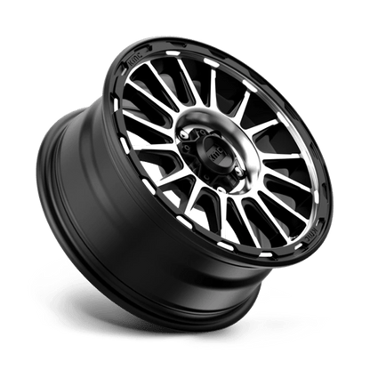 KM542 16X7 5X110 S-BLK MACH 30MM