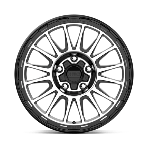 KM542 17X8 6X5.5 S-BLK MACH 20MM