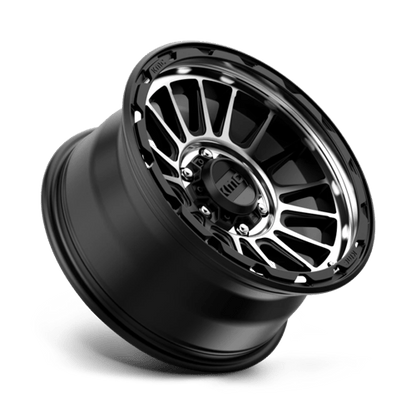 KM542 17X8.5 6X135 S-BLK MACH 00MM