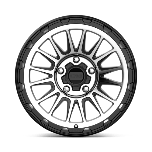 KM542 17X9 5X5.0 S-BLK MACH 18MM