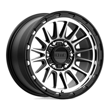 KM542 17X9 6X135 S-BLK MACH 18MM
