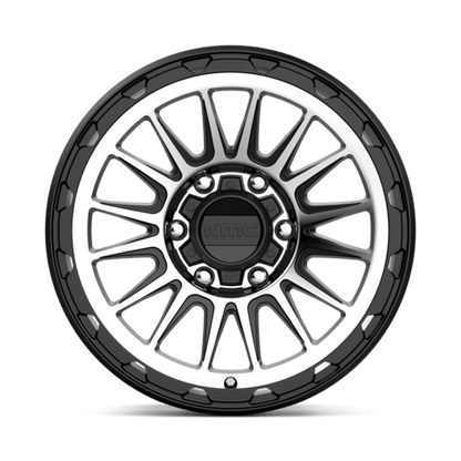 KM542 17X9 6X135 S-BLK MACH 18MM