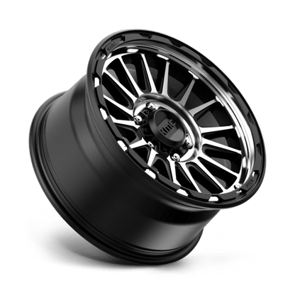 KM542 18X9 6X5.5 S-BLK MACH 18MM