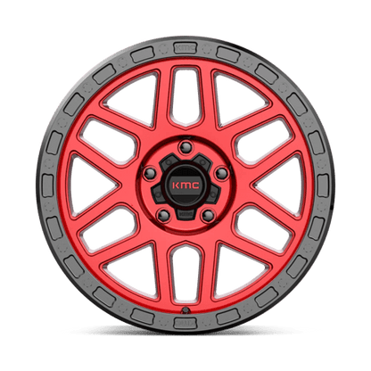 KM544 18X9 5X5.0 C-RED BLK-LP 18MM