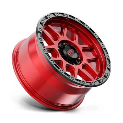 KM544 18X9 6X5.5 C-RED BLK-LP 18MM