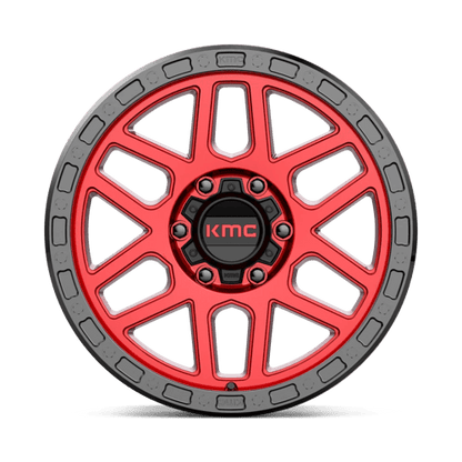 KM544 18X9 6X5.5 C-RED BLK-LP 18MM