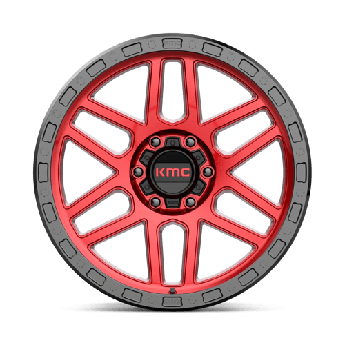 KM544 17X8.5 6X5.5 C-RED BLK-LP 00MM